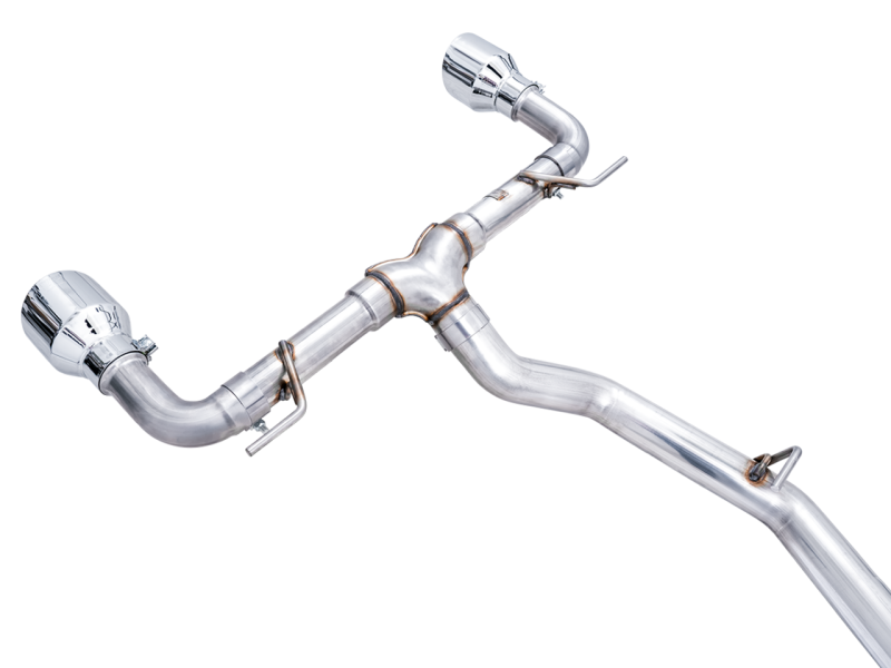 AWE Subaru BRZ/Toyota GR86/Toyota 86 Track Edition Cat-Back Exhaust-Chrome Silver Tips