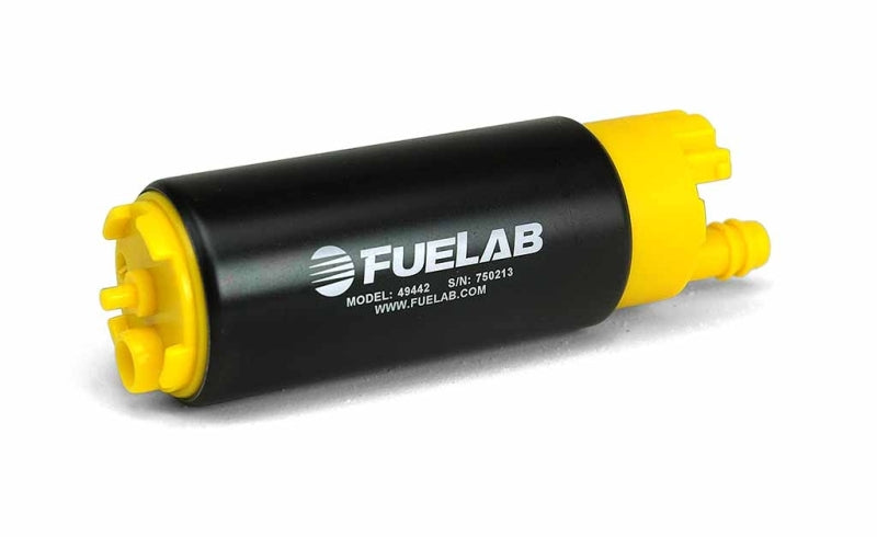 Bomba de combustível elétrica no tanque Fuelab 494 de alta saída - 340 LPH em linha de fora