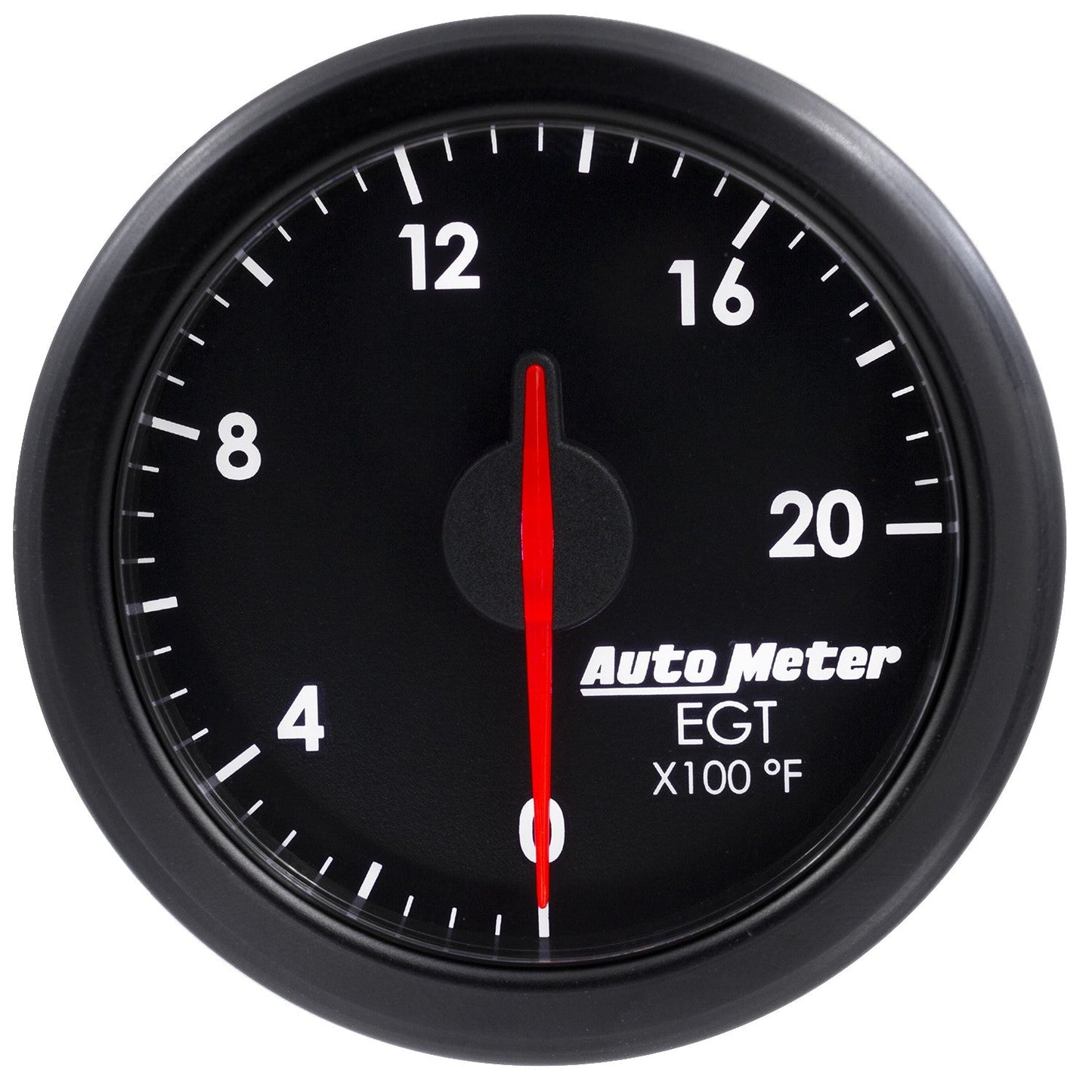 AutoMeter - 2-1/16" E.G.T, 0-2000 °F, AIR-CORE, AIRDRIVE, BLACK (9145-T)