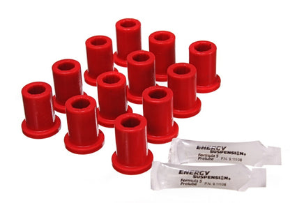 Energy Suspension Toy 4 X Sprg Bush OEM Fj40 - Vermelho