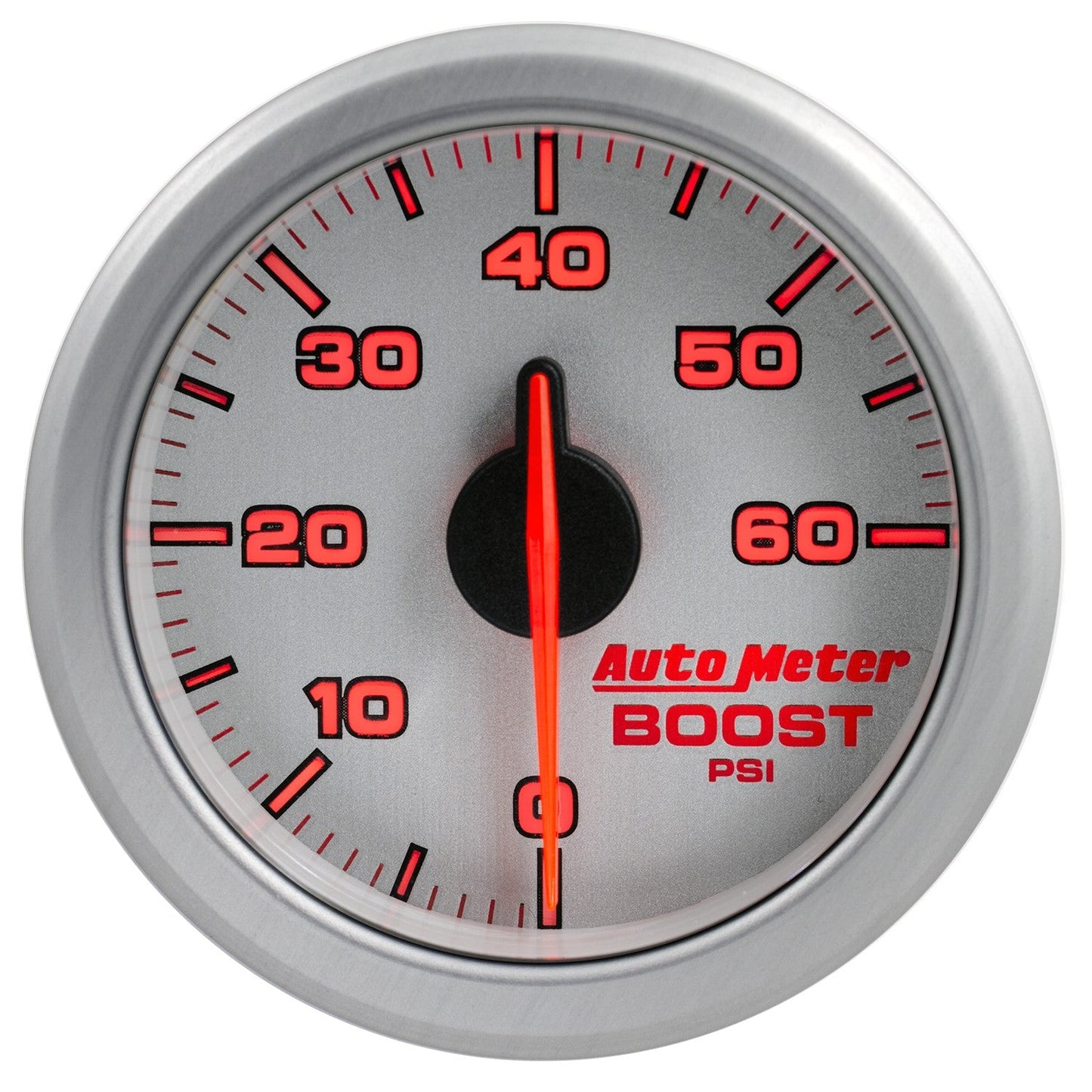 AutoMeter - 2-1/16" BOOST 0-60 PSI AIR-CORE AIRDRIVE PLATA (9160-UL) 
