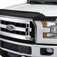 AVS 15-18 Ford F-150 Aeroskin II Textured Low Profile Hood Shield - Black