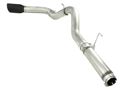 Exaustores aFe Atlas DPF-Back Aluminized Steel Exhaust Dodge Diesel Trucks 07.5-12 L6-6.7L Black Tip