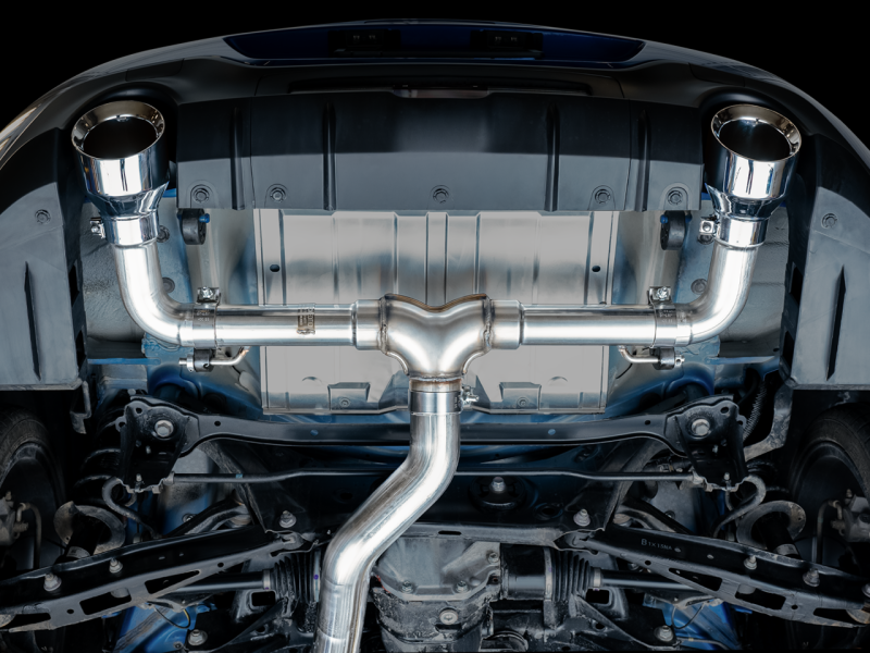 AWE Subaru BRZ/Toyota GR86/Toyota 86 Track Edition Cat-Back Exhaust-Chrome Silver Tips