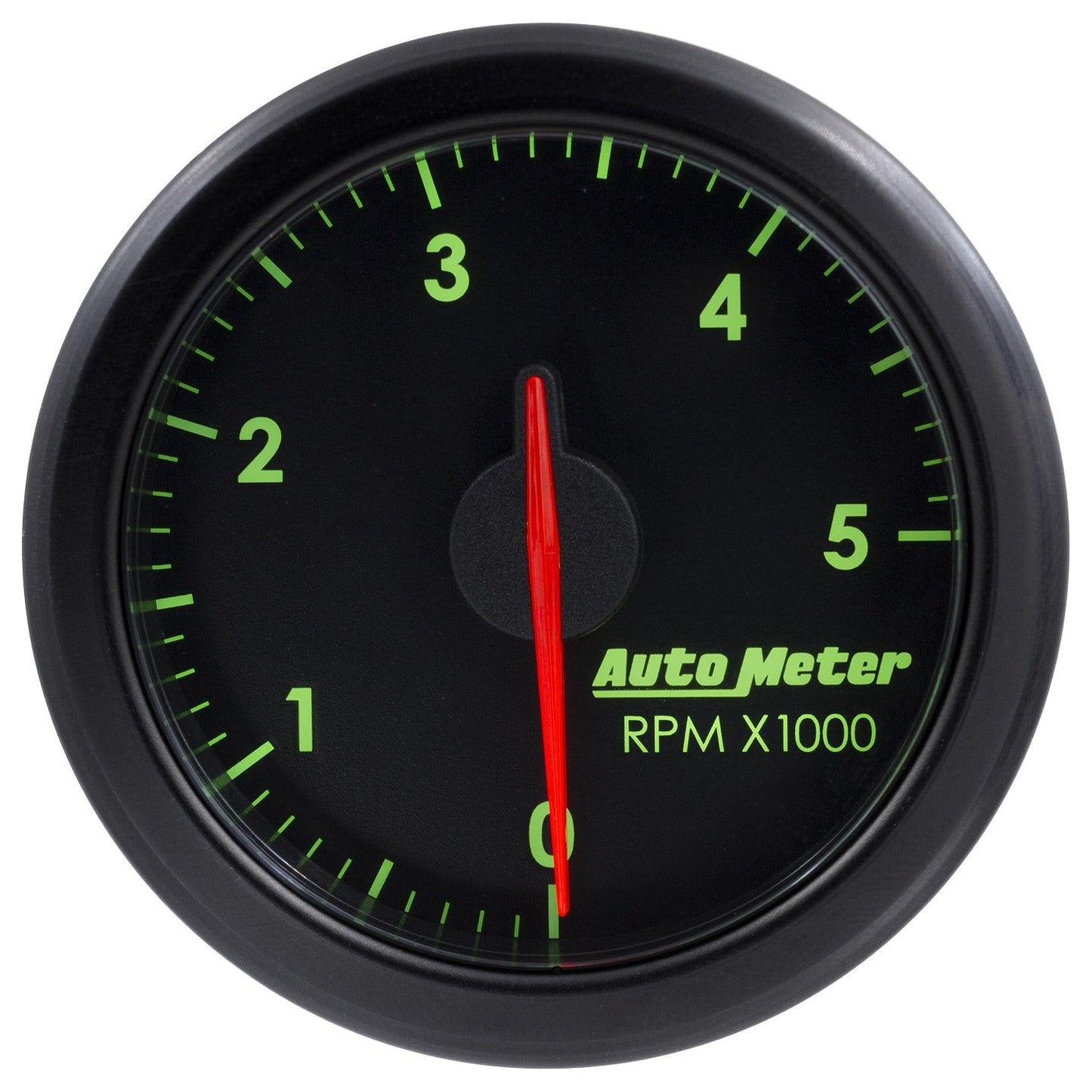 AutoMeter - TACH 2-1/16", 0-5.000 RPM AIR-CORE AIRDRIVE PRETO (9198-T) 
