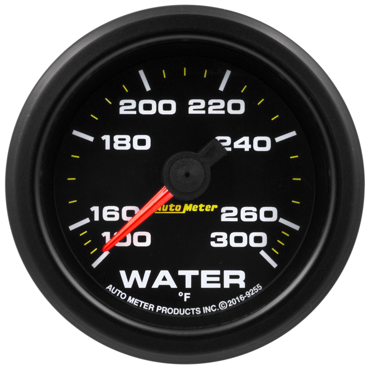 AutoMeter - 2 1/16", GAUGE, WATER TEMP, 300ºF, STEPPER MOTOR W/PEAK & WARN, EXTREME ENVIRONMENT (9255)