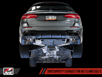 Sistema de escape AWE Tuning Mercedes-Benz W213 AMG E63/S Sedan/Wagon SwitchPath - para carros DPE
