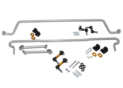 Whiteline 08-14 Subaru WRX / 11-14 WRX kit de barra estabilizadora dianteira e traseira