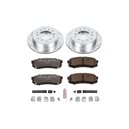 Power Stop 10-19 Lexus GX460 Kit de freno de remolque y camión trasero Z36