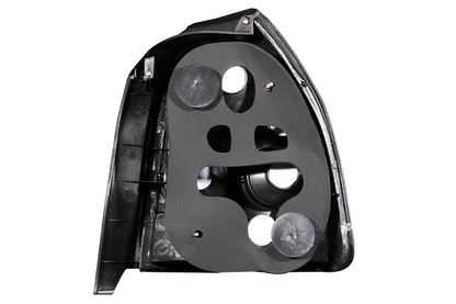 ANZO 1996-2000 Honda Civic Lanternas traseiras pretas