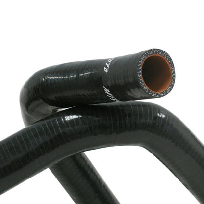 Mishimoto 88-91 Honda Civic Kit de manguera de silicona negra