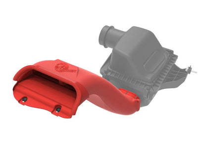 aFe Rapid Induction Dynamic Air Scoop 2021+ Ford F-150V6/V8 - Vermelho