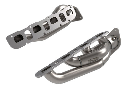 aFe 21-22 Jeep Wrangler 392 Twisted Steel Header 1-7/8 IN a 2-3/4 IN 304 w/ Raw Finish