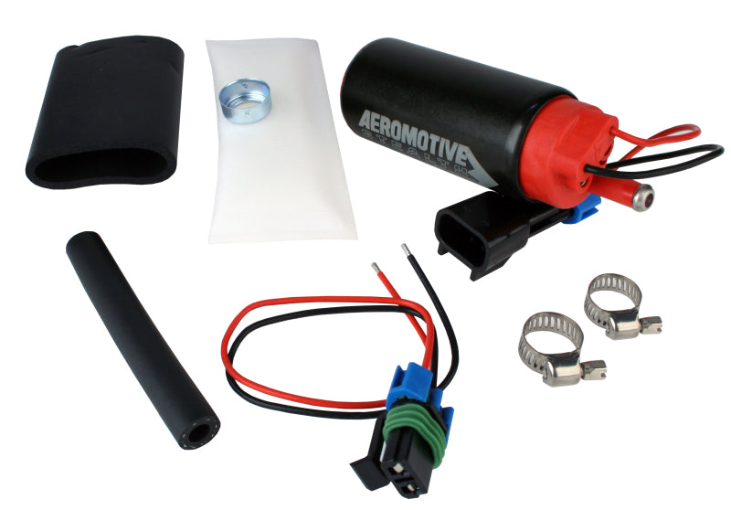 Aeromotive Série 340 Stealth In-Tank E85 Bomba de Combustível - Entrada Central - Offset (aplicações GM)