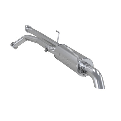 MBRP 07-08 Toyota Tundra Cat Back Turn Down Escape aluminizado de un solo lado