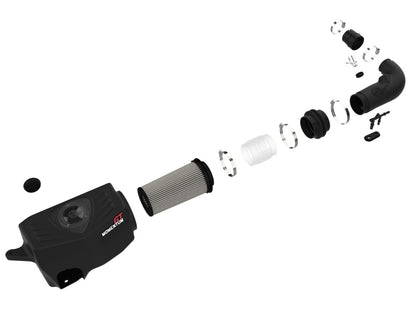 Sistema de admissão aFe POWER Momentum GT Pro Dry S 17-21 Alfa Romeo Giulia L4-2.0L (t)