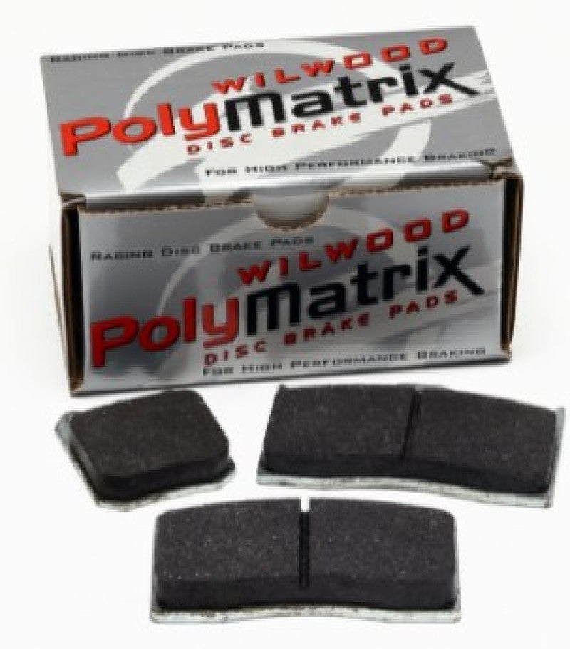 Conjunto de almofadas Wilwood PolyMatrix - 7112 E DLII BDL forjado Dynalite