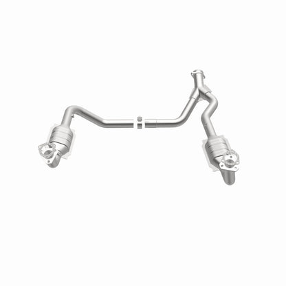MagnaFlow DF Cat. Conv 95-99 Range Rover 4.0/4.6L GEMS Y-Pipe Assembly *NOT FOR SALE IN CALIFORNIA*