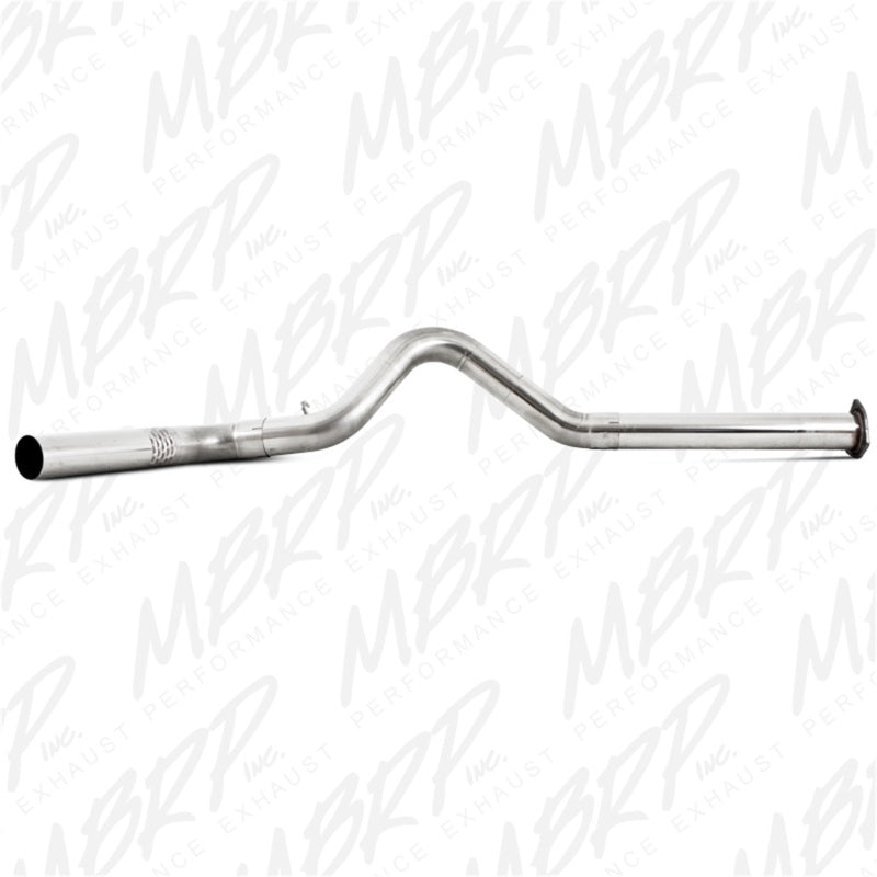 MBRP 07-10 Chevy/GMC 2500/3500 Duramax LMM Filtro trasero de 4 pulgadas de un solo lado T409 Sin silenciador
