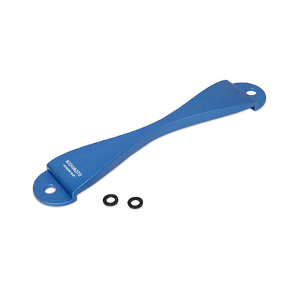 Mishimoto Subaru CNC Batería Tie-Down - Azul