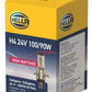 Hella Halogen H4 24V 100/90W P43t T4.625 Bulb