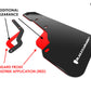 Rally Armor 18-23 Subaru Crosstrek Black UR Mud Flap w/Silver Logo