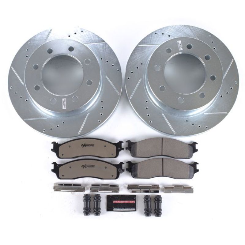 Power Stop 06-08 Dodge Ram 1500 Kit de freno de remolque y camión delantero Z36