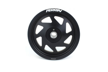 Polia de manivela leve Perrin 19-21 Subaru WRX / 16-18 Forester (motores FA/FB com cubo grande) - preto