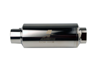 Filtro de combustível em linha Aeromotive Pro-Series - ORB-12 - elemento de microvidro de 10 mícrons