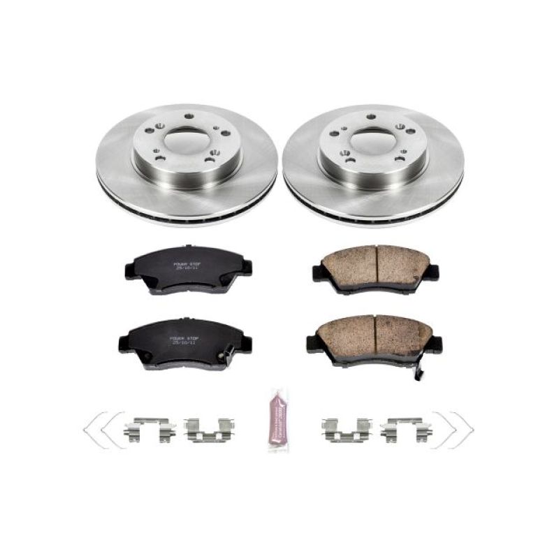 Power Stop 06-11 Honda Civic Front Autospecialty Kit de freio