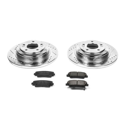 Kit de freio esportivo traseiro Power Stop 10-16 Hyundai Genesis Coupe Z23 Evolution