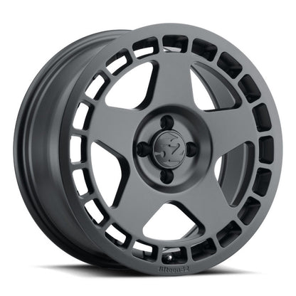 quinze52 Turbomac 17x7.5 4x108 42mm ET 63.4mm Furo Central Asfalto Roda Preta