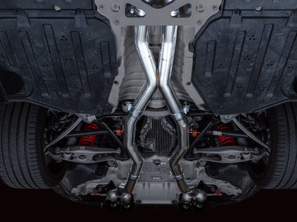 Escape Catback AWE Track Edition para BMW G8X M3/M4 - Ponteiras Diamond Black