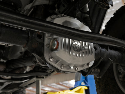 aFe Power Pro Series Cubierta de diferencial delantero Raw(Dana M210) 18-19 Jeep Wrangler JL 2.0L (t)