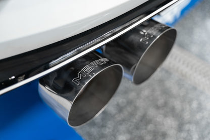 MBRP 15-19 VW Golf R 3 pol Cat Back Escape de saída única Pro Series com exclusão de válvula - T304
