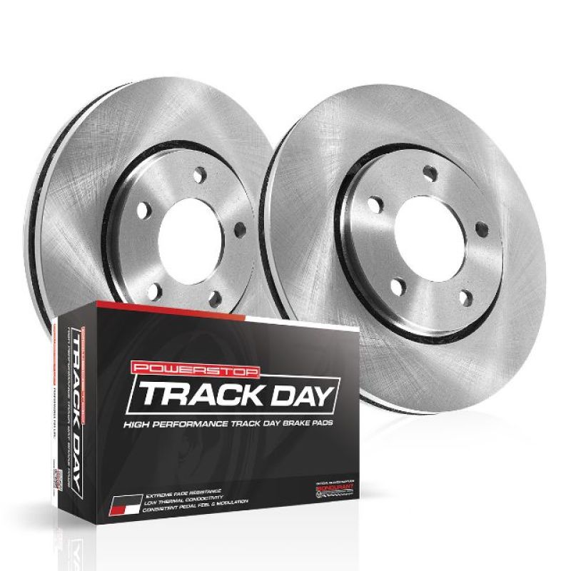 Power Stop 17-18 Acura ILX Front Track Day Brake Kit