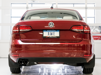 Escape AWE Tuning 09-14 Volkswagen Jetta Mk6 1.4T Track Edition - Diamond Black Tips
