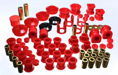 Suspensão Energy 89-94 Nissan 240SX (S13) Vermelho Hyper-Flex Conjunto de Bucha Principal