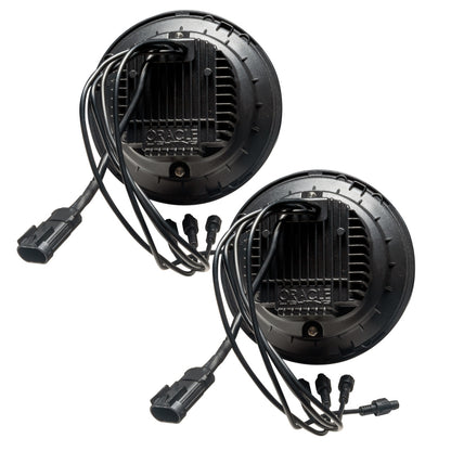 ORACLE Lighting 0718 Jeep Wrangler JK Oculus 7in ColorSHIFT Bi-LED Projector Headlights