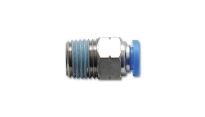 Conexión recta macho vibrante para tubería de 1/4 pulg. de diámetro exterior (rosca NPT de 1/16 pulg.)