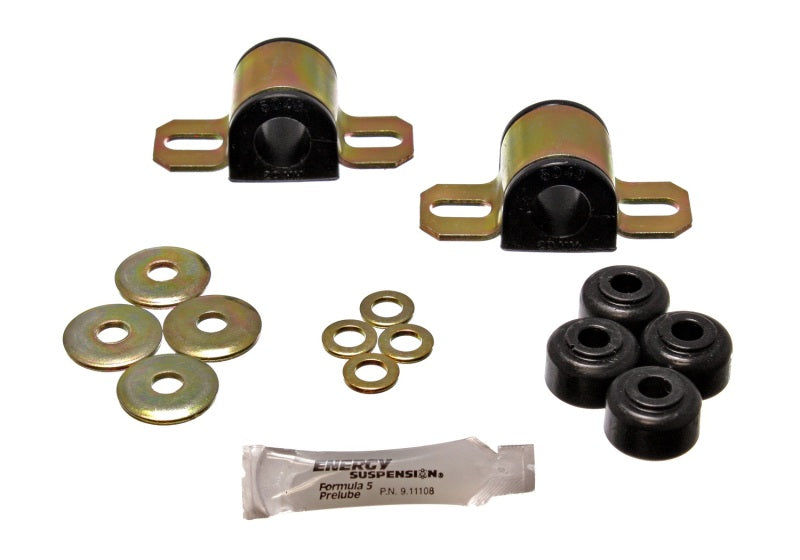 Energy Suspension 90-94 Mitsubishi Eclipse AWD Negro 20mm Bujes de barra estabilizadora trasera (Extremo de barra estabilizadora)