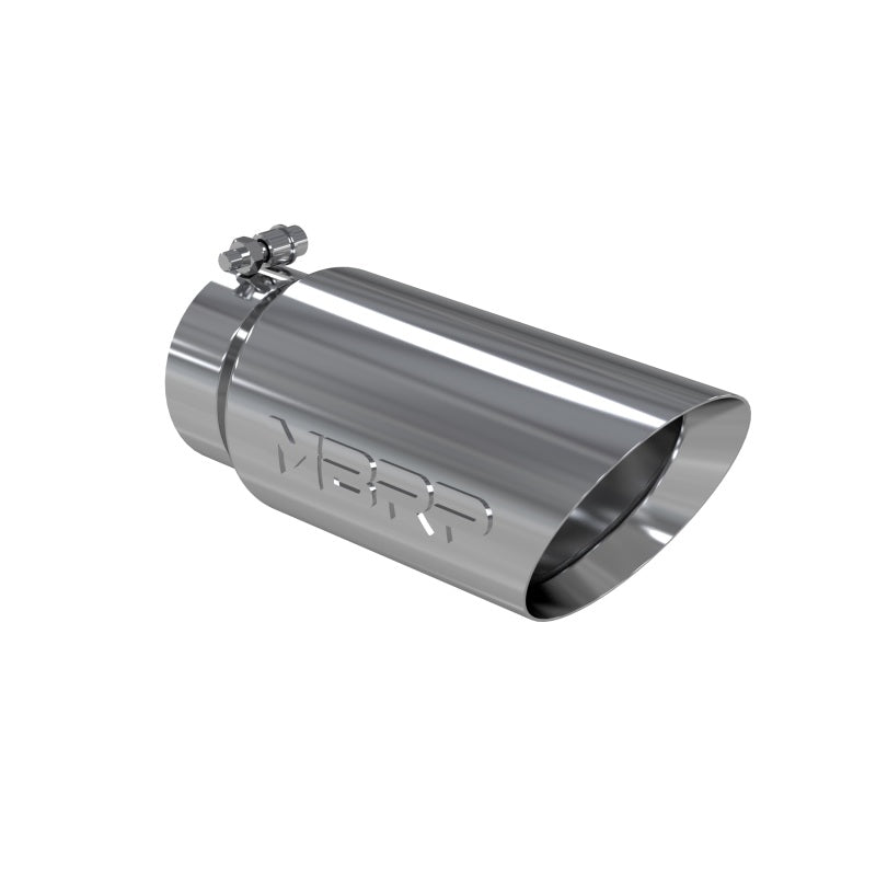 MBRP Universal Tip 5 OD Dual Wall Angled 4 entrada 12 longitud