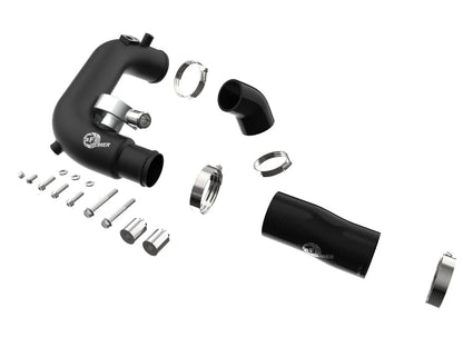 aFe BladeRunner 2 1/2 pol Intercooler Hot Side Charge Pipe 18-21 Jeep Wrangler JL L4-2.0L (t) - Preto