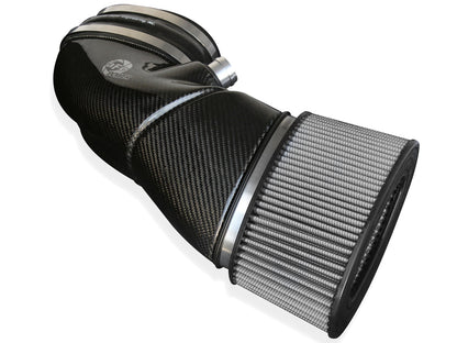 Sistema de admissão de ar de fibra de carbono aFe MagnumFORCE Stage-2 Pro DRY S 08-13 BMW M3 (E9X) V8 4.0L