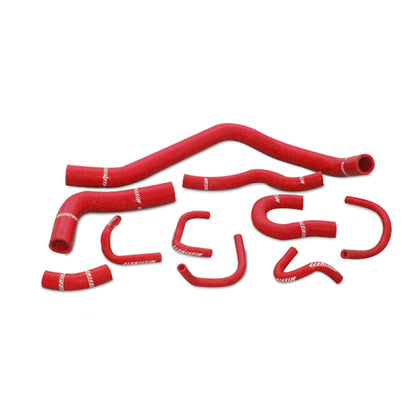 Mishimoto 88-91 Honda Civic Kit de manguera de silicona roja
