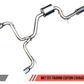 AWE Tuning VW MK7 GTI Touring Edition Exhaust - Diamond Black Tips