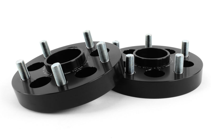 Adaptador de roda Perrin tipo aparafusado de 25 mm 5x100 a 5x114,3 com cubo de 56 mm (conjunto de 2)
