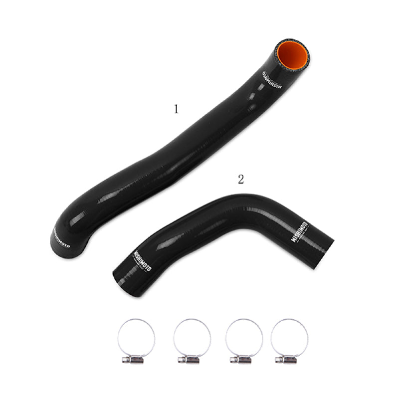 Mishimoto 08-14 Subaru WRX / 08+ STI Kit de manguera de radiador de silicona - Negro