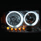 ANZO 2001-2005 Chrysler Pt Cruiser Crystal Headlight Chrome Amber (OE)
