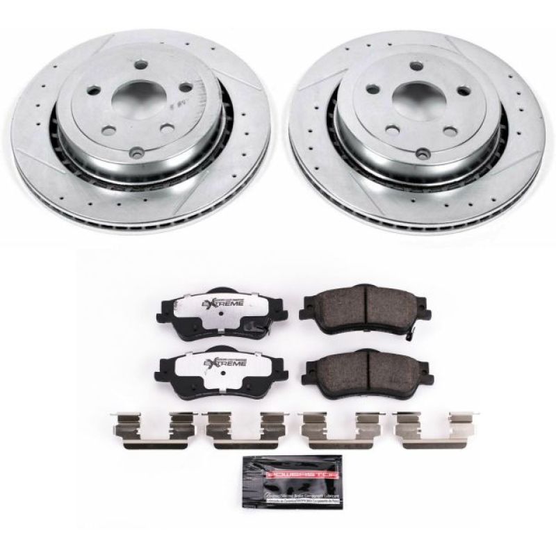 Power Stop 11-17 Chevrolet Caprice Trasero Z26 Street Warrior Juego de frenos